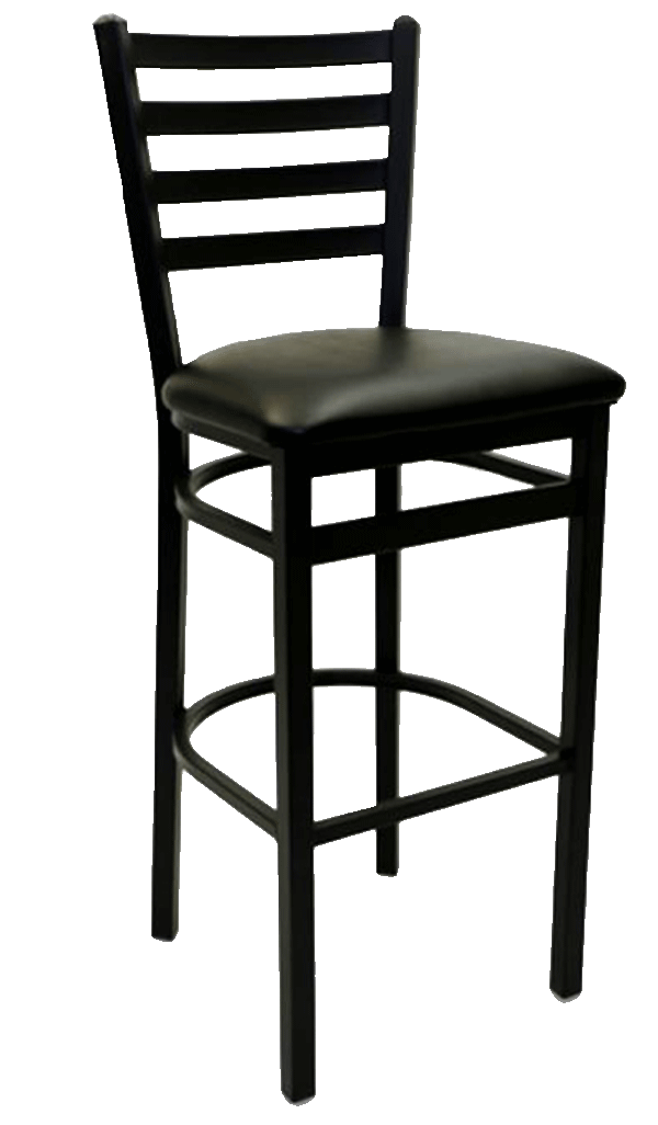 Black-Ladderback-Stool